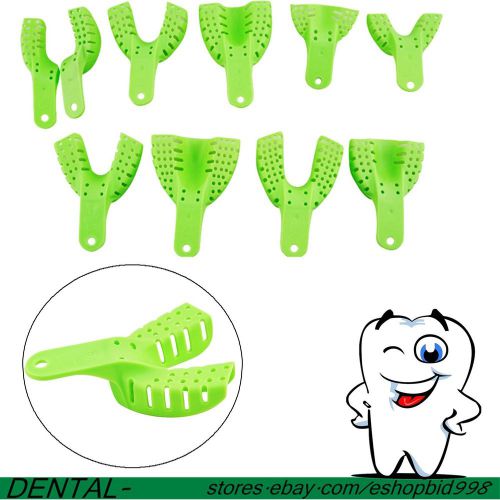 20 pcs  2 Set Dental Impression Trays Autoclavable Dental Central Dentist Supply