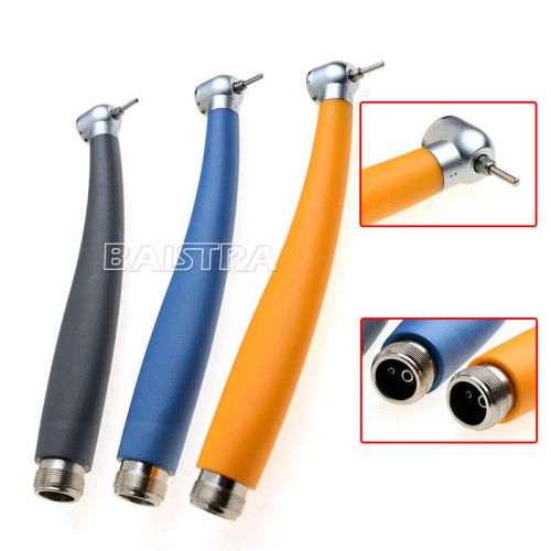 3 Pcs/Set Dental High Speed Wrench Torque Head Colorful Rainbow Handpiece 2 Hole
