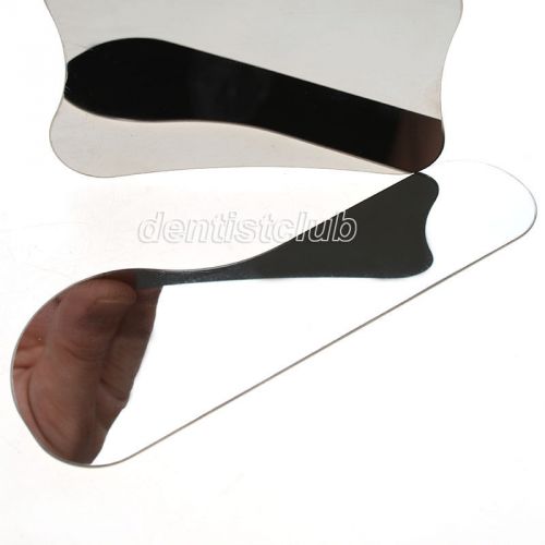 New dental Stainless steel Oral Double side Photographic Mirror for Lingual side