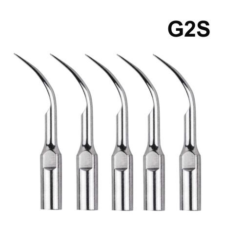 5pc G2S Dental Ultrasonic Piezo Scaler Scaling Tips Hanpiece Fit SATELEC NSK DTE