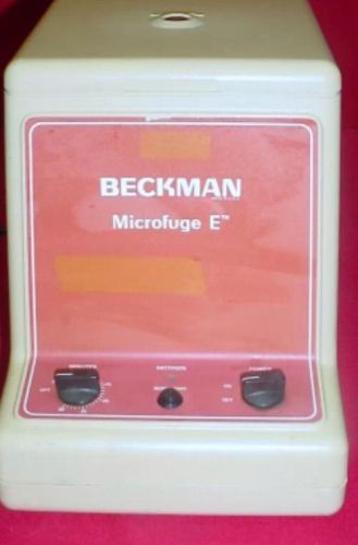 Beckman Microfuge, NOT a Centrifuge