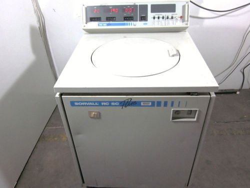 Sorvall rc-5c centrifuge with kompspin 4 x 1000ml rotor (same as sla 4000) for sale