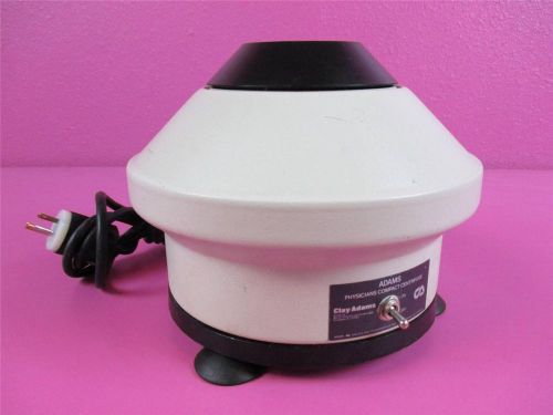 Clay Adams Physicians Compact Centrifuge 0131 Desktop Tabletop Fixed Speed