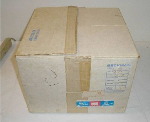Beckman JA-18 Centrifuge Rotor w Original Box Packaging