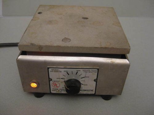 Thermolyne Type 1900 Hot Plate Model HP-A1915B ,750 W, 100 to 700° F