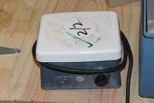 Corning pc-35 6&#034; x 5&#034; 510°c/950°f hot plate hotplate for sale