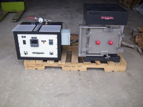 Cm 1200 1212 fl (c) rapid temp lab box furnace with retort front load for sale