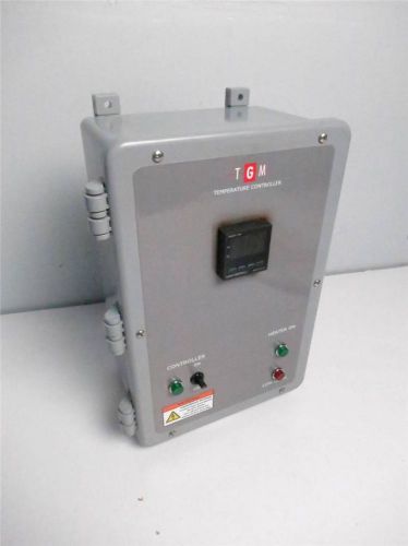 Tgm temperature controller 846-116a-hv heater control box (sp 0) for sale