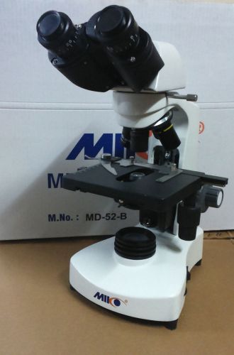 1500x led medical lab binocular compound microscope w/ 8 hour battery backup 5 for sale