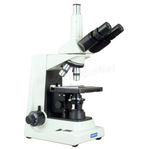 Top Level PLAN LED Trinocular Compound Microscope 40X-1000X for Clinic Research