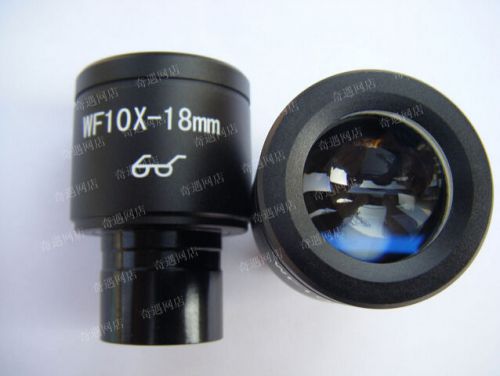 Wf10x/18mm wide angle high eyepiont eyepiece optical lens with scales for sale
