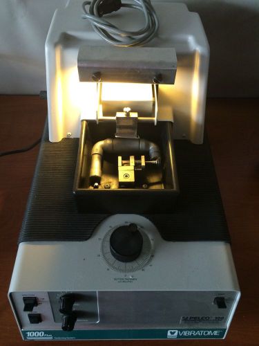 Vibratome 1000 Plus Vibrating Blade Microtome Tissue Sectioning Cut Pelco 100