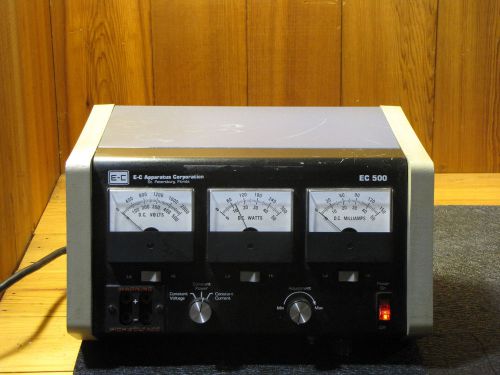 EC Apparatus Electrophoresis Power Supply Model EC500