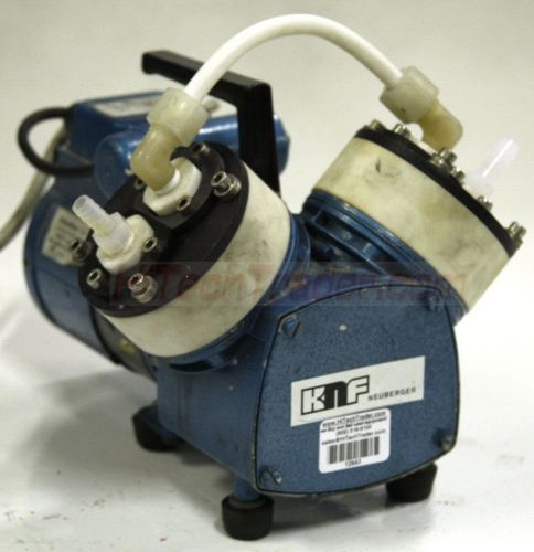 (see video) knf neuberger diaphragm vacuum pump model un726.3ftp 12643 for sale