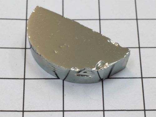 Single crystalline germanium piece, pure element sample 9.8g