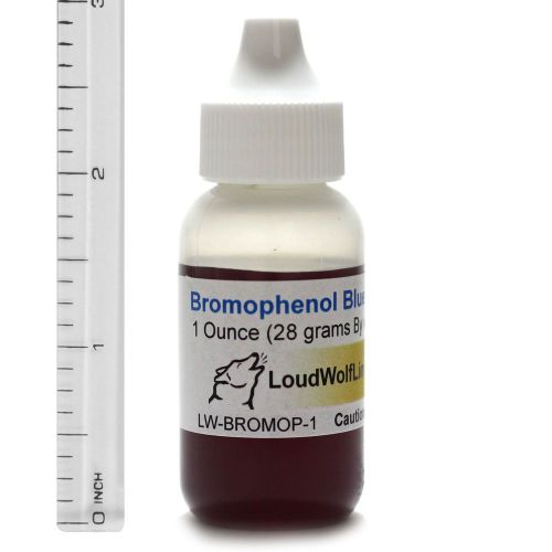 Bromophenol Blue Indicator Solution  0.1%  1 Oz  dropper tip SHIPS FAST from USA