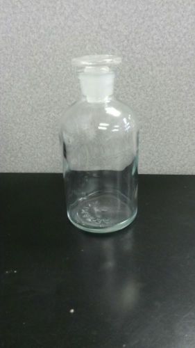 (5) 250 mL REAGENT BOTTLES WITH STOPPERS