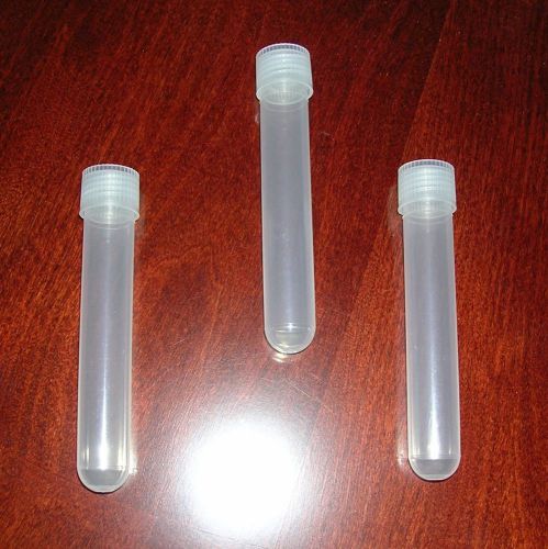 Globe Scientific Test Centrifuge Tubes with Attached Screw Cap 10mL PP 750pcs