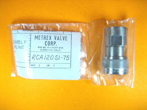 Metrex Valve Corp -  RCA120S1-75 -  3/4&#034; Check Valve