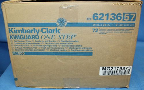 KIMBERLY-CLARK KC500 Kimguard 36&#034; Heavy Sterilization Wrappers 72 Each 62136