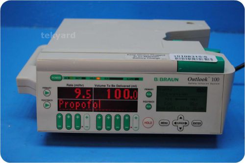 B braun outlook 100 620-100 safety infusion system @ for sale
