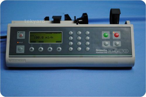 Graseby 3400 anesthesia pump * for sale