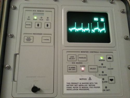 HP ECG MONITOR-RECORDER 43200 MC - DISASTER/EMERENCY PREP