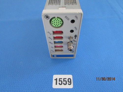 Spacelabs UltraView Command Module 90496 ECG NIBP CO SP02 Monitoring 1559