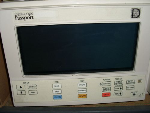 Datascope passport el patient monitor  didage sale for sale