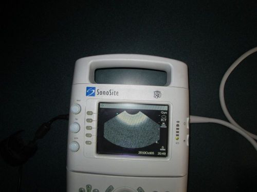 Sonosite 180 portable ultrasound with ICT probe transducer