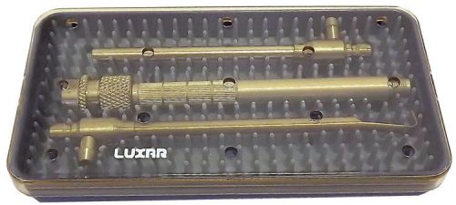 Lumenis luxar lxh-4 handpiece accessory laup kit lx-series co2 laser / tray case for sale