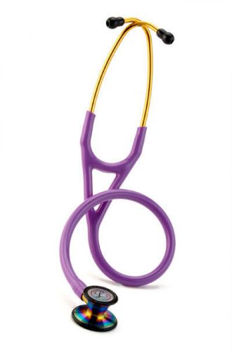 3M Littmann Cardiology III, Stethoscope, Lavender Color. Rainbow Finish - 3158