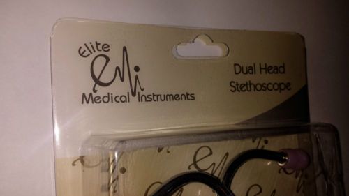 NEw! EMI Pastel Series SPRAGUE RAPPAPORT dual head Stethoscope - Color Lilac
