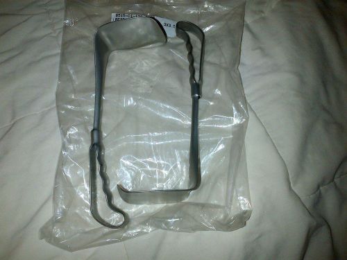 (2) Stainless Steel - Kelly Abdominal Retractor by Grieshaber  -NOS Military new