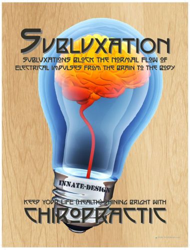 Brighten Your Life with Chiropractic Chiropractor poster  Wood FREE SHIPPING!!!