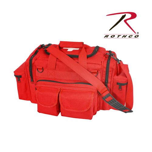 Rothco emt bag, first responder/fire &amp; rescue bag, item# 2659, red for sale