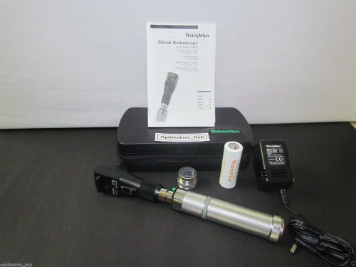 Welch allyn 3.5v streak retinoscope with ni-cad handle # 18345-vc hls ehs for sale