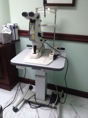 Nidek YC-1600 Yag Laser with table (currently in use)
