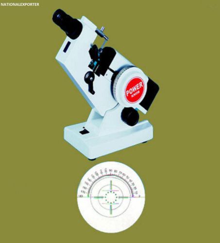 Lensometer focimeter MOBILE ATTACMENT STREAK RETINOSCOPE 4 MIRROR GONISCOPE 78 D