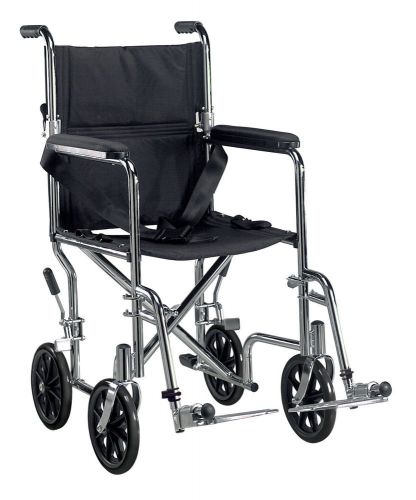 Drive Medical TR19 Transport Chair, 19 Inch