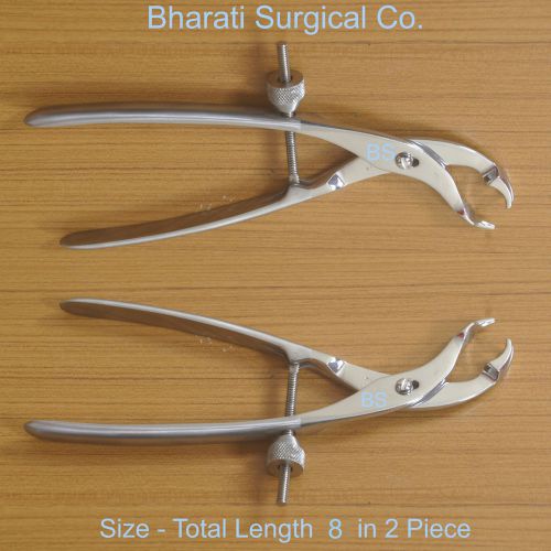 ORTHOPEDIC-Self Centering Bone Holding Forceps 8 inches 2 PIECE 1