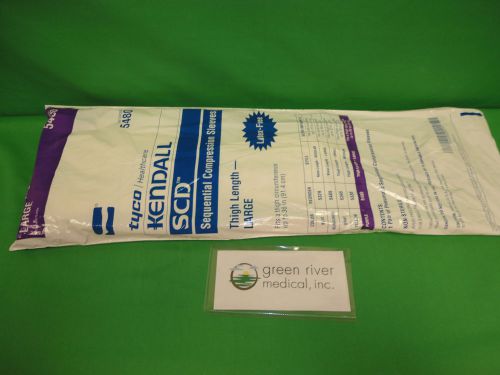 Tyco kendall scd large thigh length compression sleeves [5480] 1 pair for sale