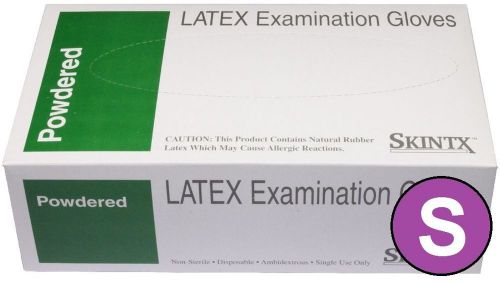 Latex examination gloves lightly powdered small 1000 count for sale
