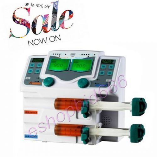 Sale Medical Digital Injection Syringe double pump compact pump superposition CE