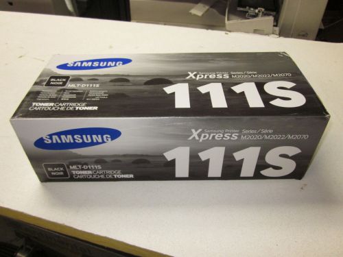 New Genuine Samsung 111S MLT-D111S Black Toner for M2020 M2022 M2070 Sealed !!