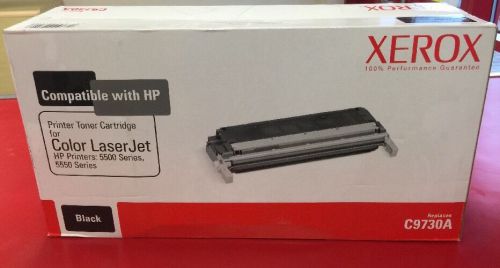 Hp 5500/5550 black toner cartridge - xerox compatible - c9730a new &amp; compatible for sale