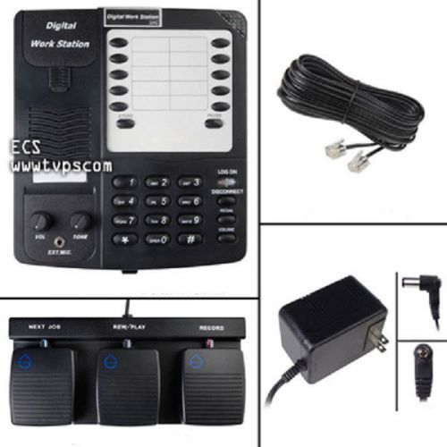Dac da-113-hfw-s d-phone digital transcribe station for sale