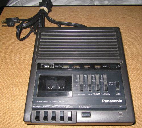 Vintage Panasonic Microcassette Transcriber Model # RR-930