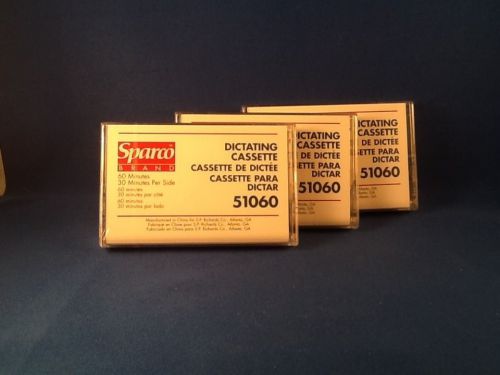 Sparco 51060 Dictating Cassette Tapes - 7 Pack