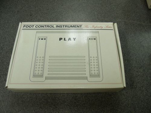 New Infinity Series IN-OS9 Foot Control Instrument Transcription Foot Pedal   4s